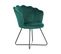 Velours Fauteuil Vert Émeraude Lovelock