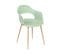 Chaise De Salle à Manger Set De 2 Vert Clair Utica