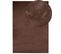 Tapis En Fausse Fourrure De Lapin 160 X 230 Cm Marron Mirpur