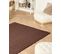 Tapis En Fausse Fourrure De Lapin 160 X 230 Cm Marron Thatta