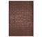 Tapis En Fausse Fourrure De Lapin 160 X 230 Cm Marron Thatta