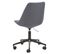 Chaise De Bureau Tissu Gris Graphite Dakota