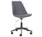 Chaise De Bureau Tissu Gris Graphite Dakota