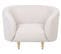 Fauteuil Beige Clair Loen