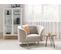 Fauteuil Beige Clair Loen