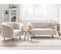 Fauteuil Beige Clair Loen