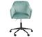 Chaise De Bureau Velours Vert Menthe Venice