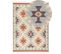 Tapis Kilim En Coton 160 X 230 Cm Multicolore Dilijan