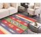 Tapis Kilim En Coton 140 X 200 Cm Multicolore Kamaris