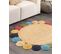 Tapis Rond En Jute Ø 140 Cm Multicolore Vostan