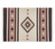 Tapis Kilim En Coton 140 X 200 Cm Beige Et Marron Aragats