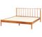 Lit Double En Bois Clair 160 X 200 Cm Barret Ii