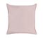 Lot De 2 Coussins Velours Rose Eustoma 60 X 60 Cm