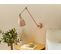 Lampe Murale Rose Pastel Mississippi L