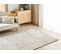 Tapis En Laine Beige Et Gris 160 X 230 Cm Mandai