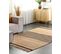 Tapis En Jute Beige 160 X 230 Cm Ericek