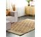 Tapis En Jute Beige 160 X 230 Cm Zorava