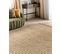 Tapis En Jute Beige 160 X 230 Cm Araptepe