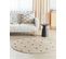 Tapis En Coton Beige D 140 Cm Durg