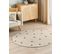 Tapis En Coton Beige D 140 Cm Durg