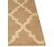 Tapis En Jute Beige 160 X 230 Cm Mermer