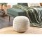 Pouf En Coton Beige D 40 Cm Arpatu