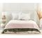 Housse De Couette Rose 120 X 180 Cm Rhea