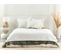 Housse De Couette Blanche 120 X 180 Cm Rhea