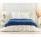 Housse De Couette Bleu Marine 120 X 180 Cm Rhea