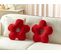 Lot De 2 Coussins Rouge Camponula 40 X 40 Cm