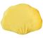 Coussin Velours Jaune Consolida