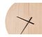 Horloge Murale Ø 60 Cm Bois Clair Cabic