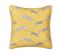 Lot De 2 Coussins Coton Jaune Arales 45 X 45 Cm