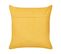 Lot De 2 Coussins Broderie Coton Jaune Leea 45 X 45 Cm