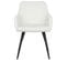 Chaise De Salle à Manger Set De 2 Velours Blanc Cassé Casmalia