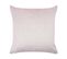 Lot De 2 Coussins Broderie Velours Rose Iberis 45 X 45 Cm