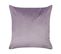 Lot De 2 Coussins Broderie Violet Lavatera 45 X 45 Cm