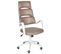 Chaise De Bureau Cuir Pu Marron Grandiose