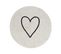 Tapis De Sol 140 Cm Beige Heart