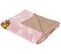 Plaid Enfant Avec Motif Tigres En Coton Rose 130 X 170 Cm Nerai