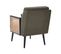 Fauteuil Vert Foncé Orum