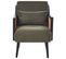 Fauteuil Vert Foncé Orum