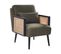 Fauteuil Vert Foncé Orum