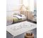 Tapis Enfant Avec Motif Ourson En Coton Beige 140 X 200 Cm Zorakan