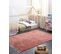 Tapis 140 X 200 Cm En Coton Rouge Clair Astaf