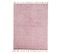 Tapis En Coton 140 X 200 Cm Rose Caparli