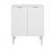 Commode 2 Portes Blanche Soho