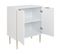 Commode 2 Portes Blanche Soho