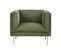 Fauteuil Vert Moen