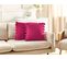 Lot De 2 Coussins Rose Fushia Jasmine 45 X 45 Cm